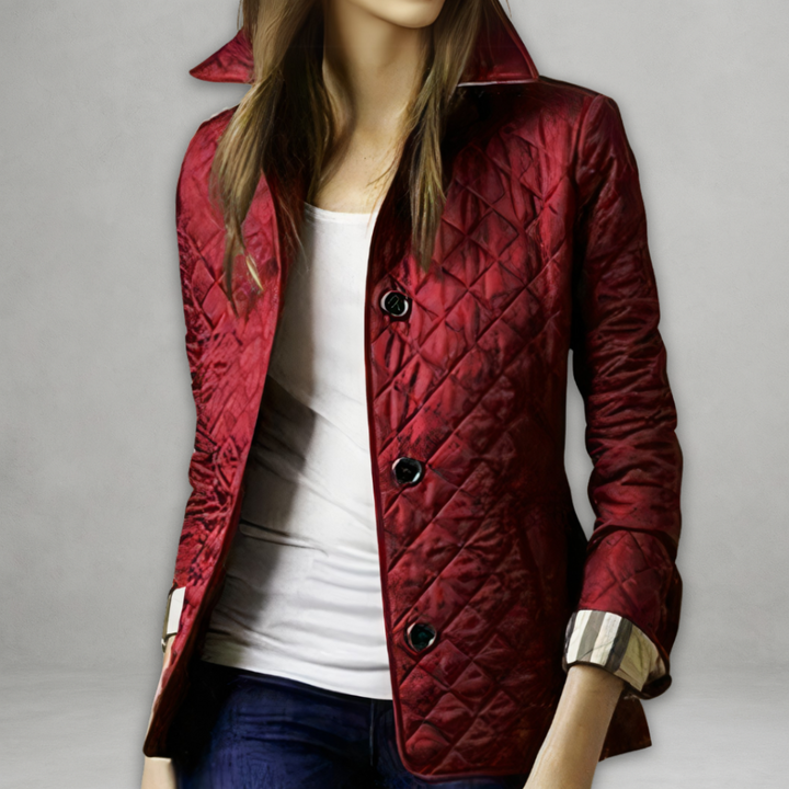 Adelina | Quilted Diamond Jacket
