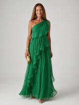 Rosaline | Flowing One-Shoulder Maxi Dress