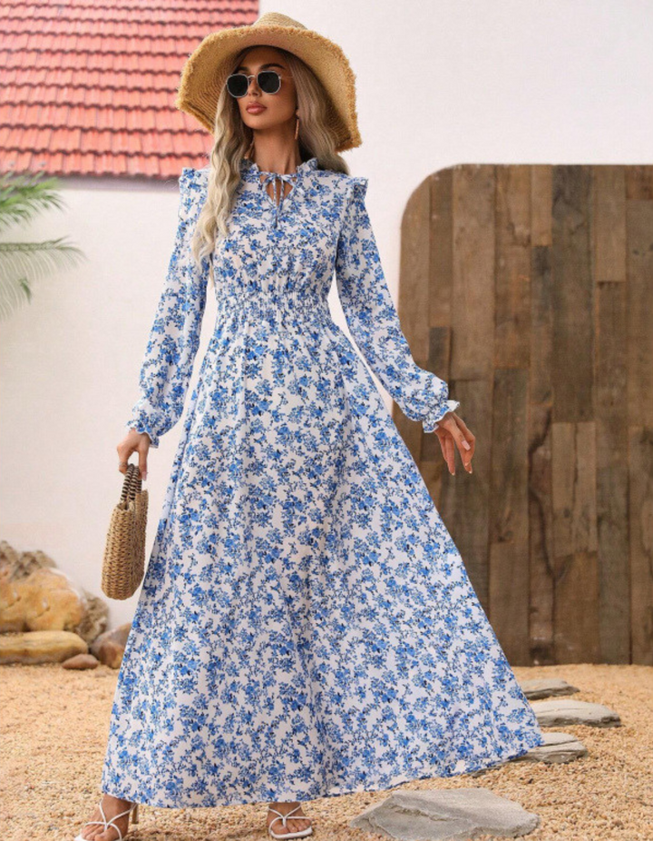 Kathryn | Romantic Floral Maxi Dress