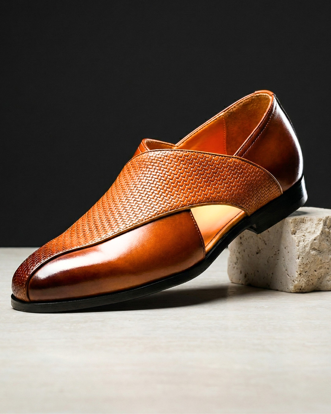 Matteo | Men's Leather Slip-On Dress Shoes
