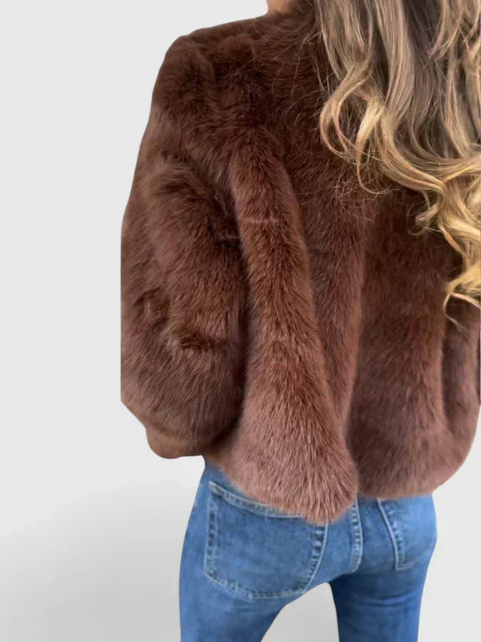 Miriam | Plush Cropped Jacket