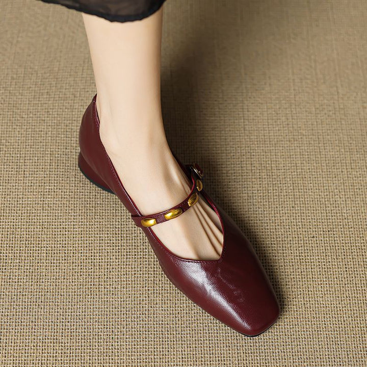 Marceau | Buckled Mary Jane Heels