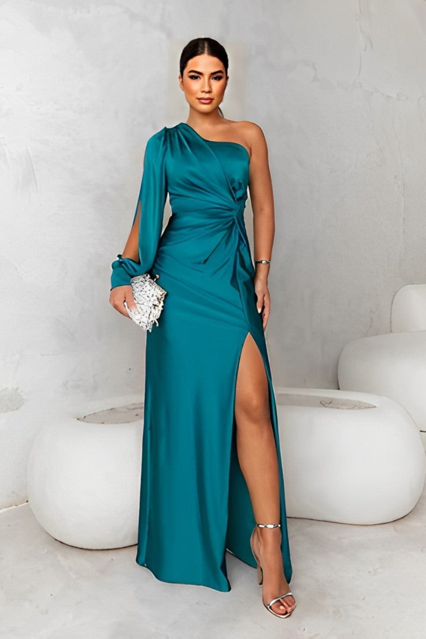 Aria | One-Shoulder Maxi Dress