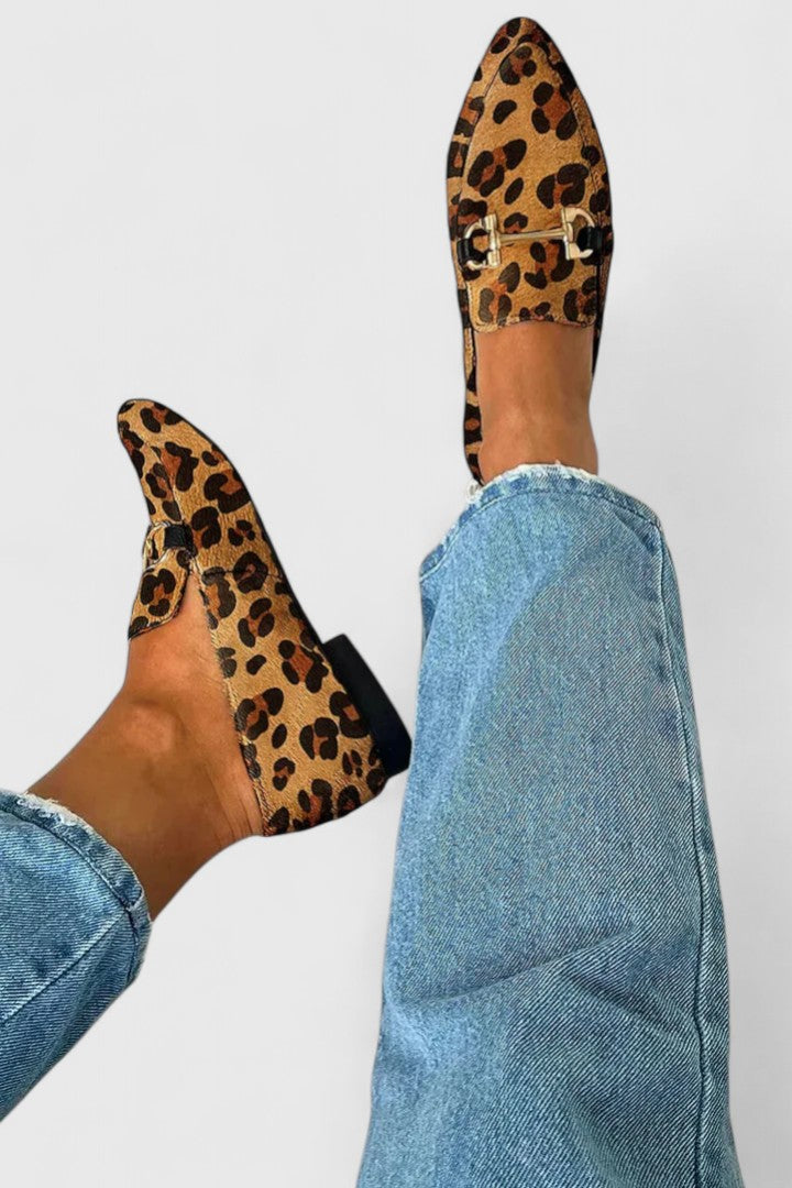Farrah | Refined Buckle Loafers