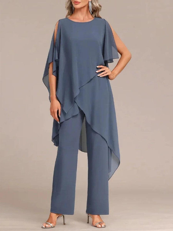 Emmeline | Flowing Overlay Two-Piece Set
