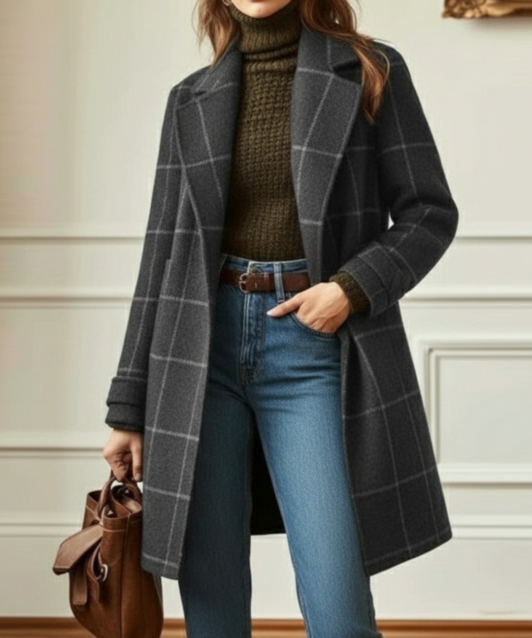 Bridgette | Classic Checked Coat