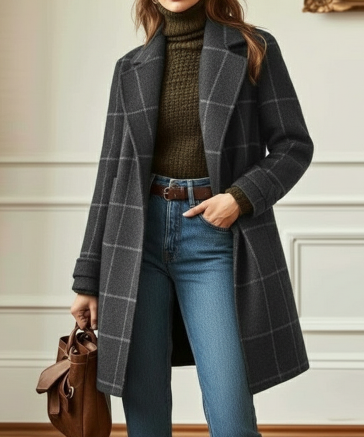 Bridgette | Classic Checked Coat