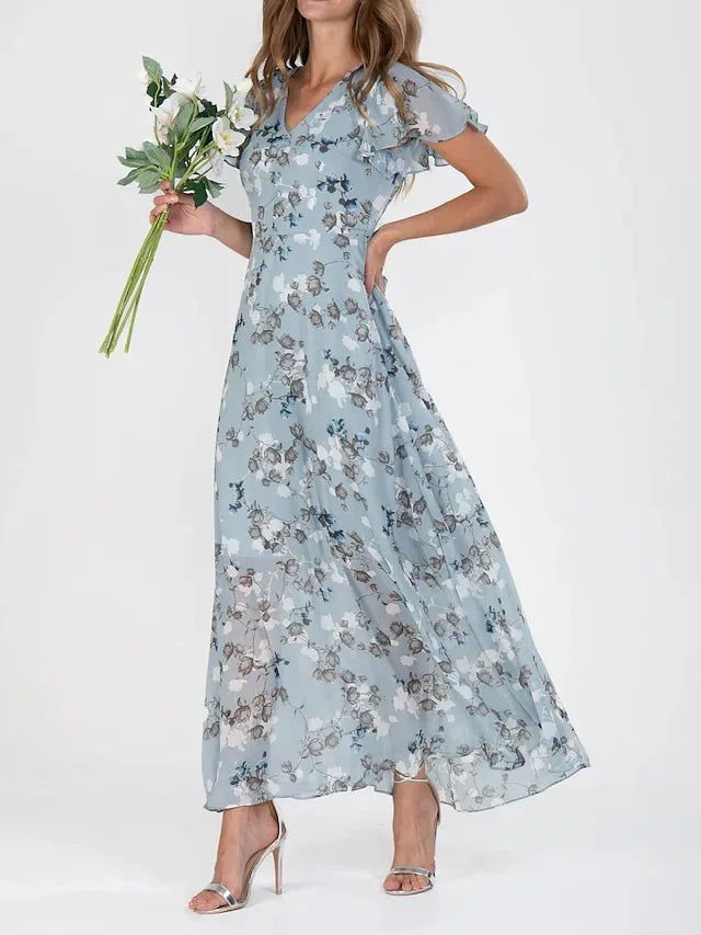 Susanna | Flowing Floral Maxi Dress