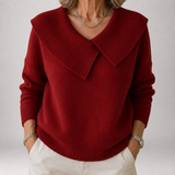 Mireille | Oversized Shawl Collar Sweater