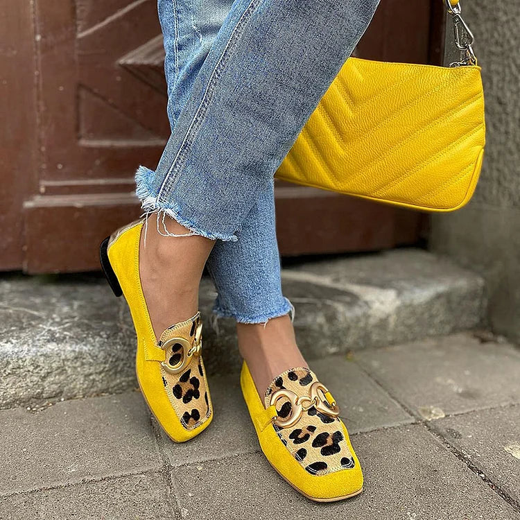 Corinna | Statement Animal-Print Loafers