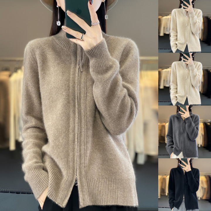 Ivy | Cozy Zip-Up Cardigan