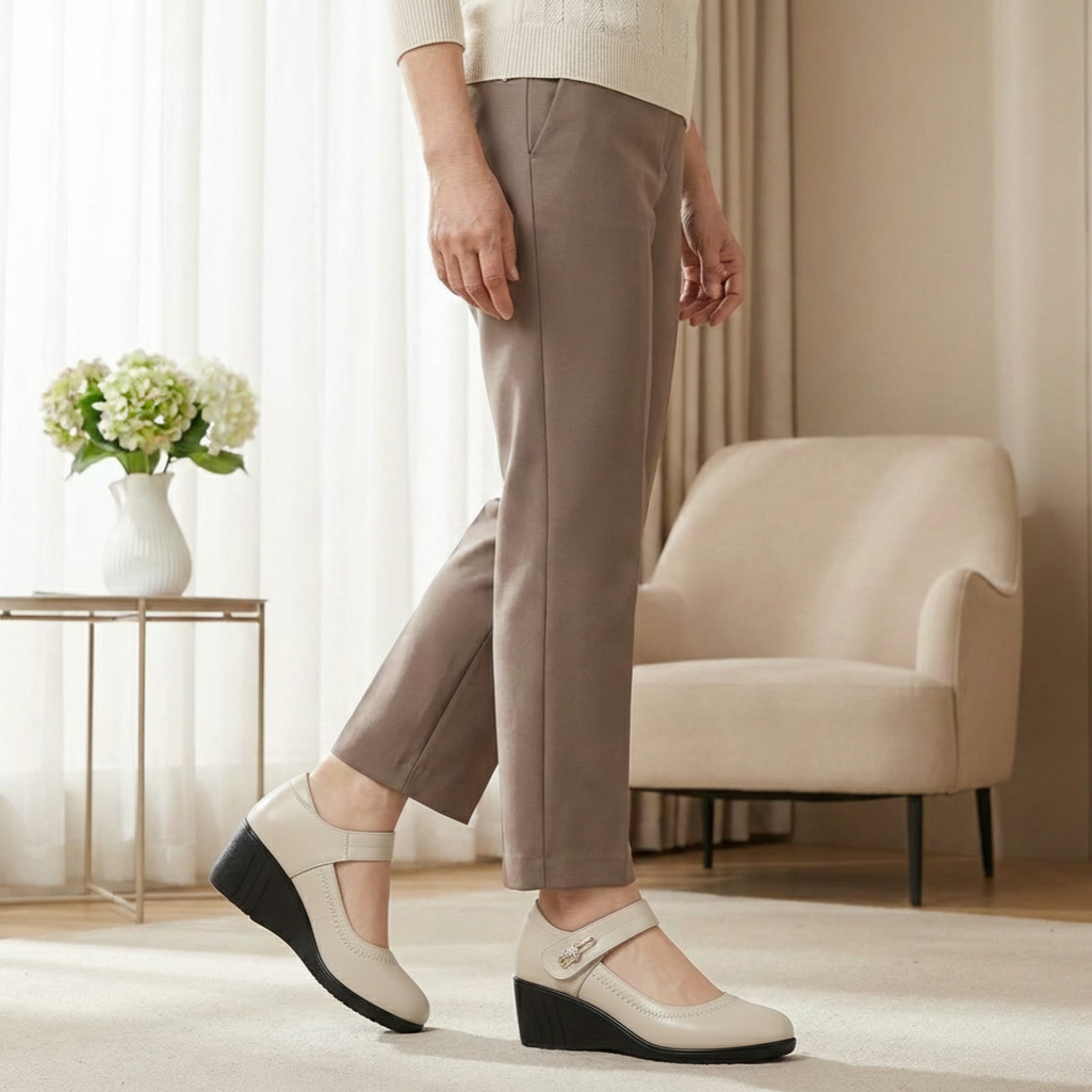 Eloise | Comfort Mid-Wedge Shoes