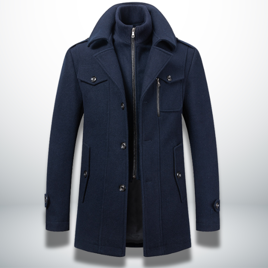 Nathaniel | Refined Layered Winter Coat
