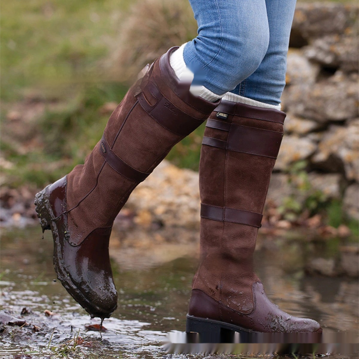 Eugenie | Supportive All-Weather Tall Boots