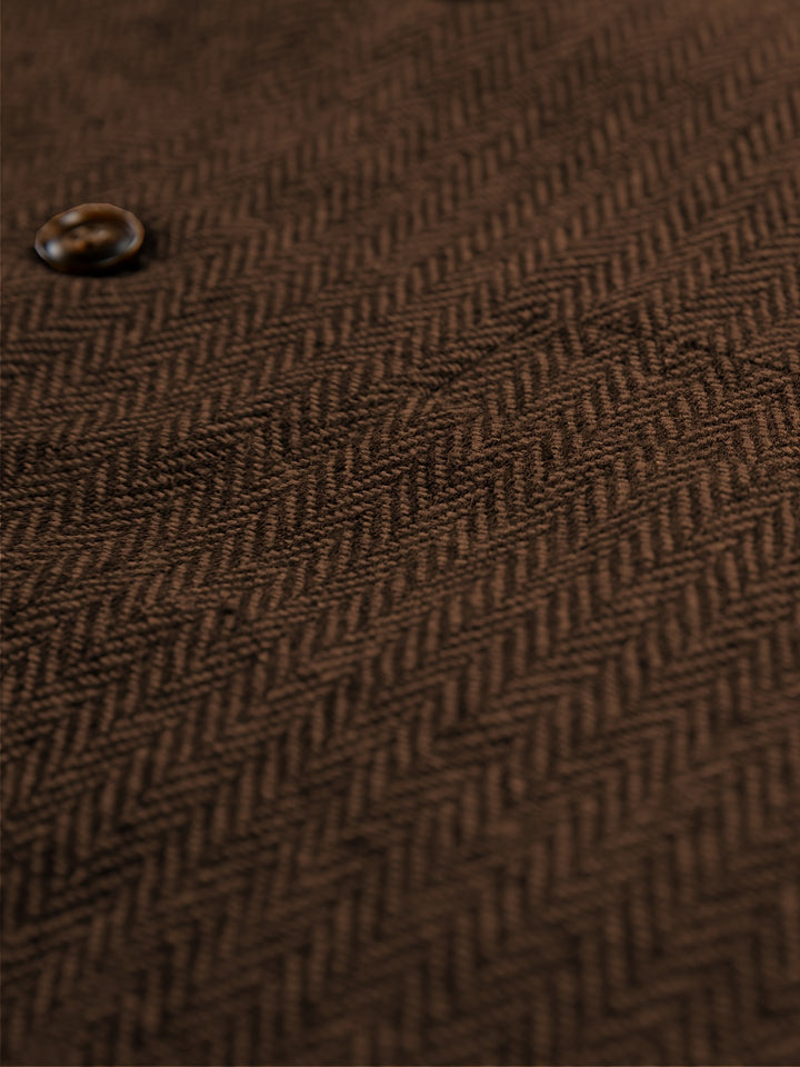 Barnaby | Heritage Herringbone Vest