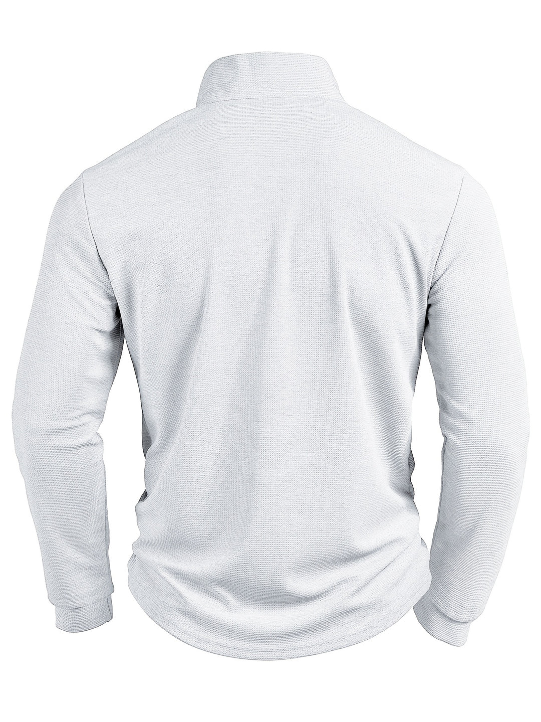 Harvey | Men's Textured Waffle Quarter-Zip Pullover