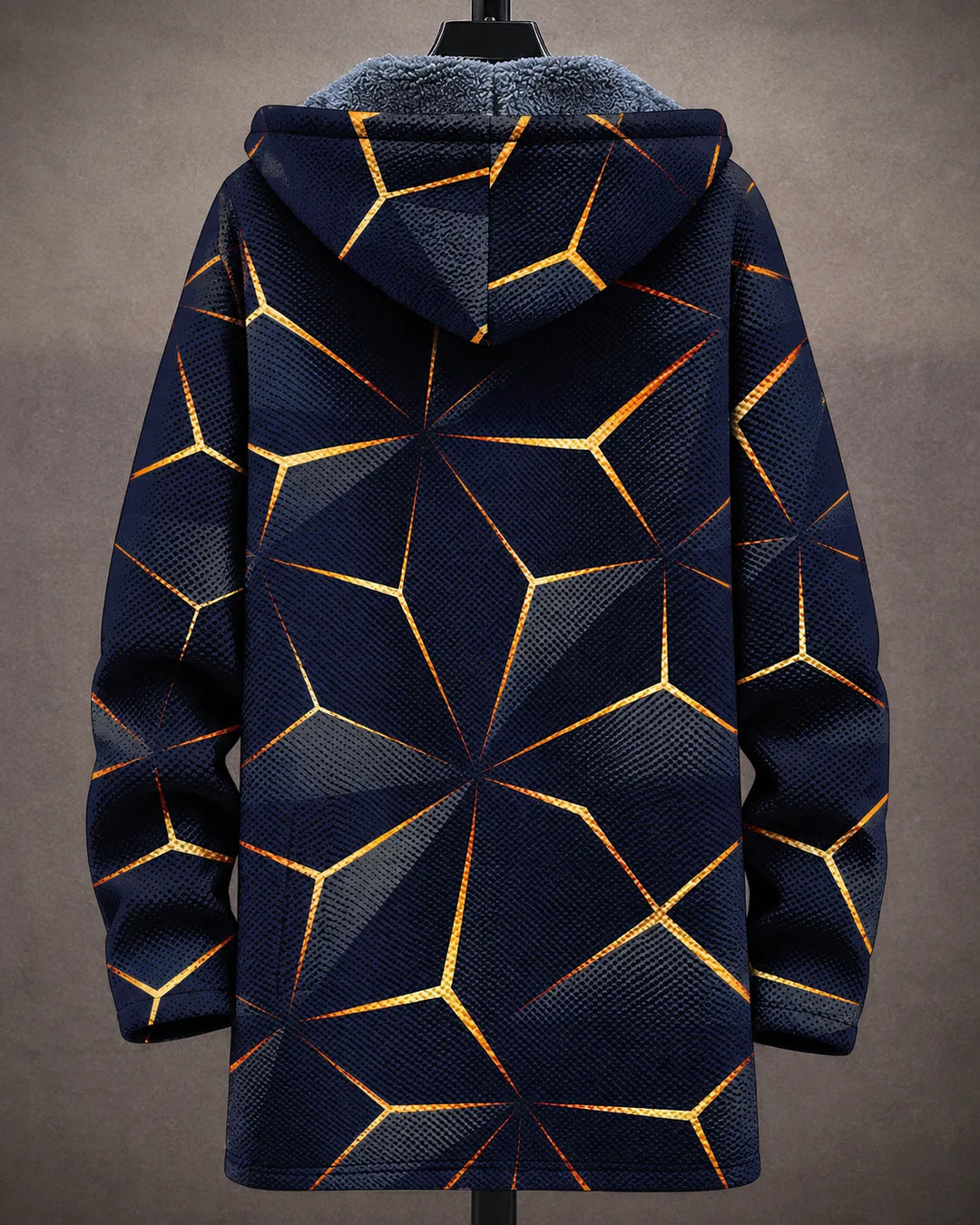 Archer | Geometric Hooded Jacket