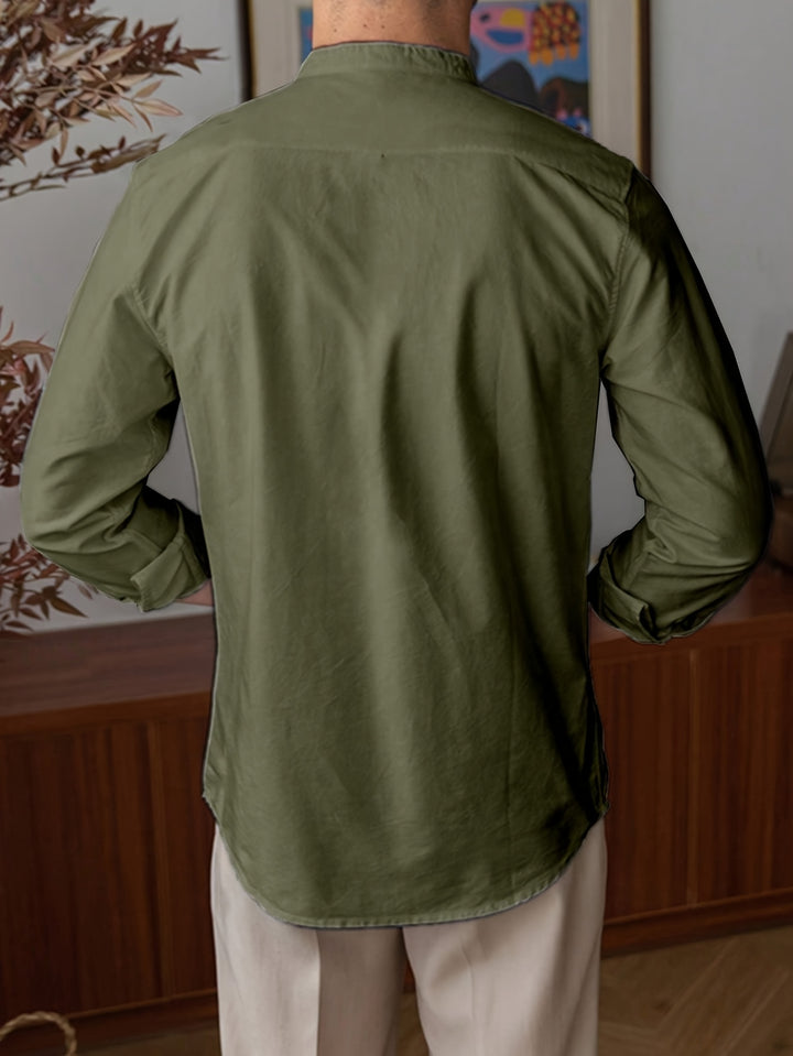 Everett | Men's Casual Lapel Button-Up Shirt