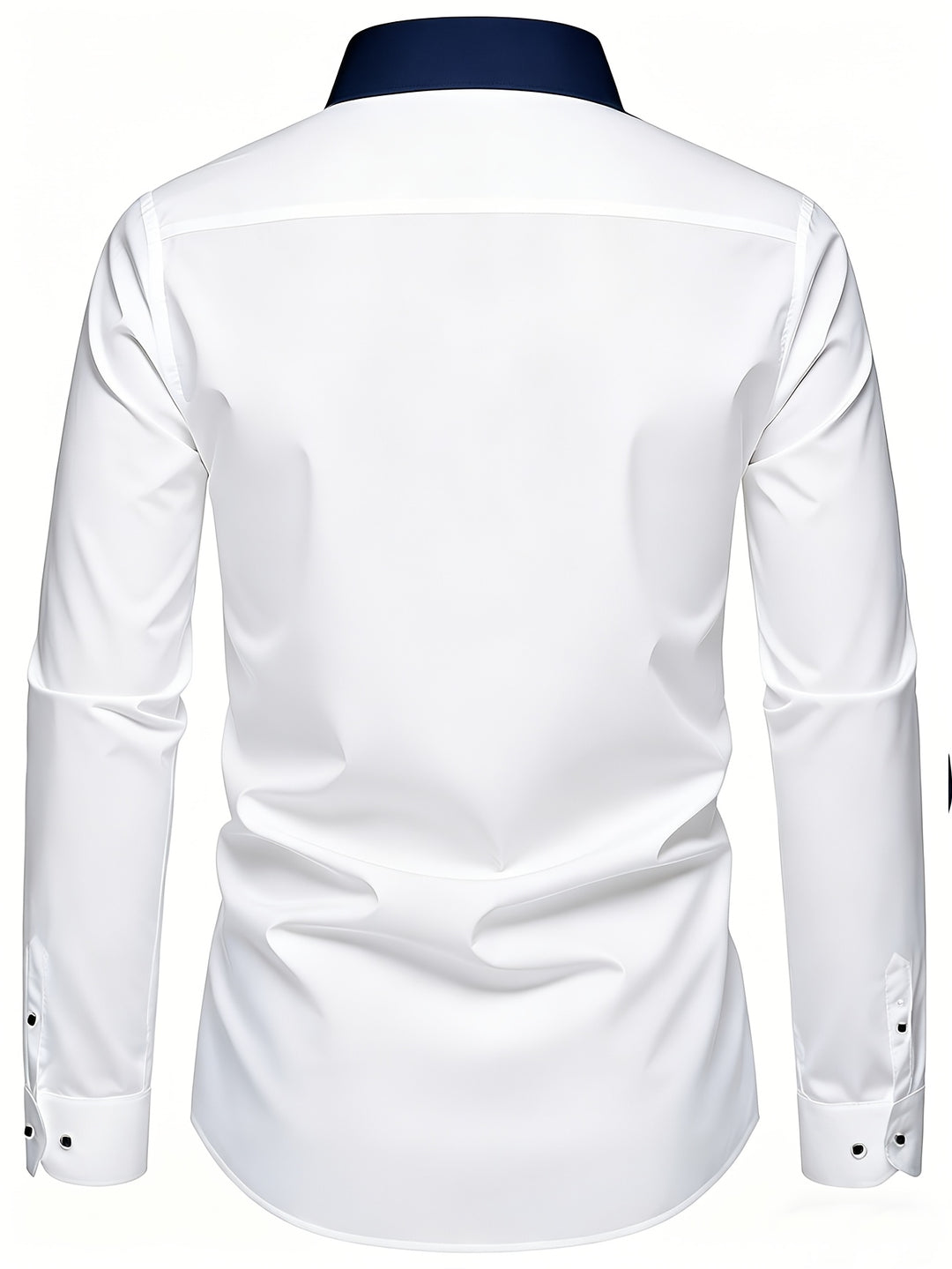 Whitfield | Men's Contrast Collar Long Sleeve Shirt