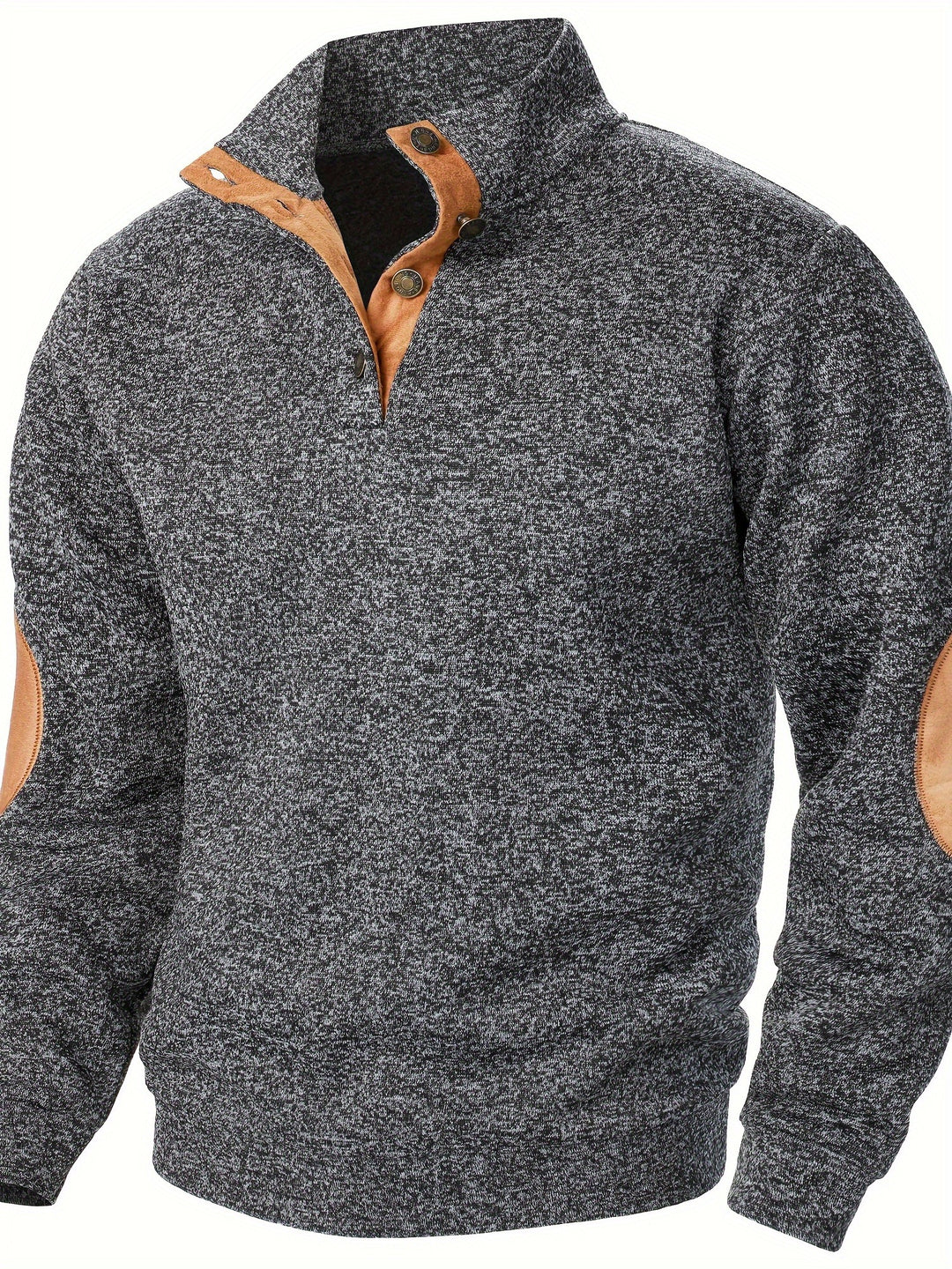 Gideon | Button-Placket Casual Sweatshirt