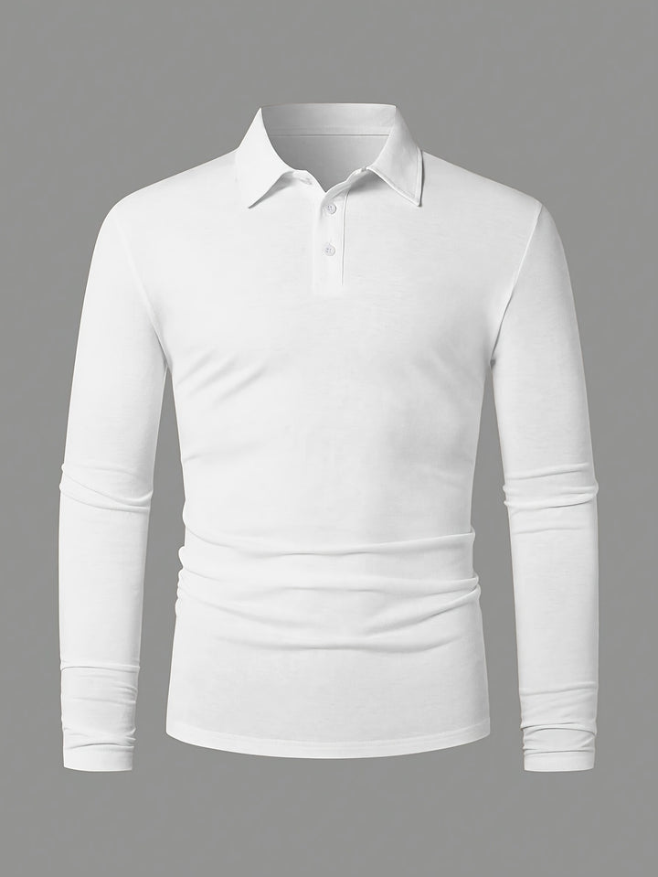 Duncan | Men's Long Sleeve Polo Shirt