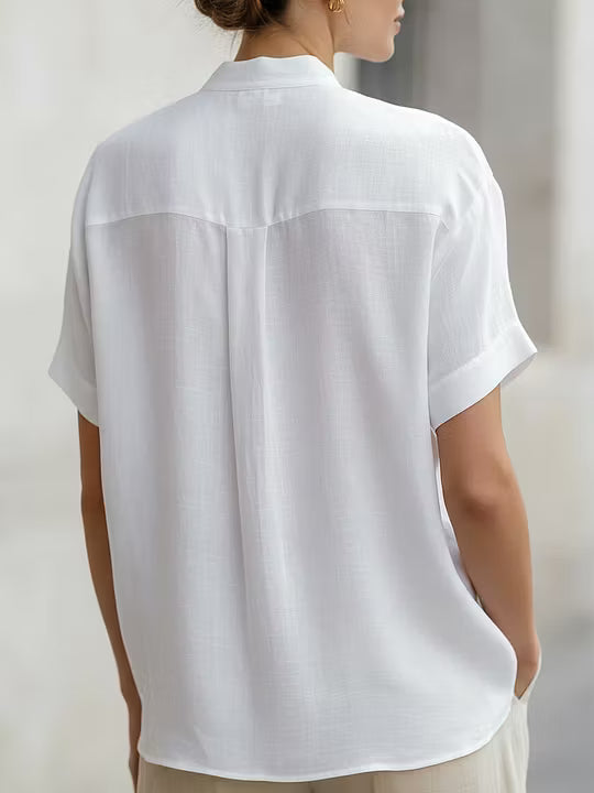 Margot | Refined Stand-Collar Blouse