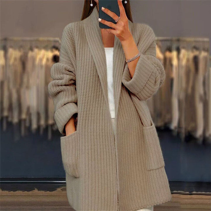 Josette | Cozy Open-Front Cardigan