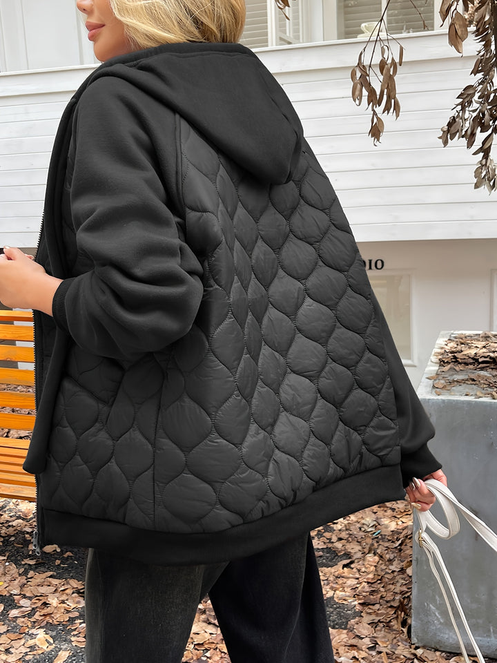 Greta | Quilted Hooded Jacket