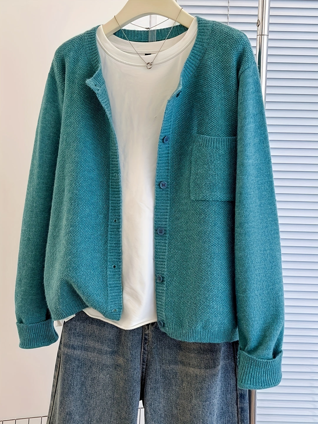 Katherine | Relaxed Button-Front Cardigan