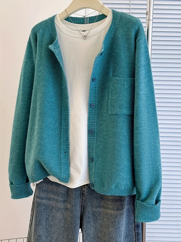 Katherine | Relaxed Button-Front Cardigan