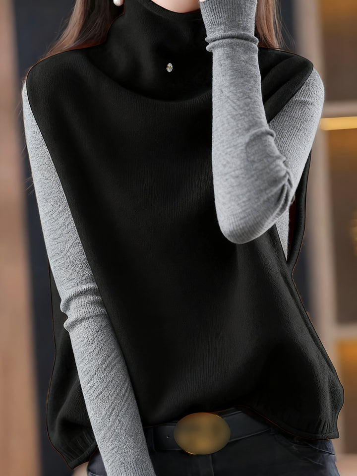 Eleanor | High-Neck Sleeveless Vest