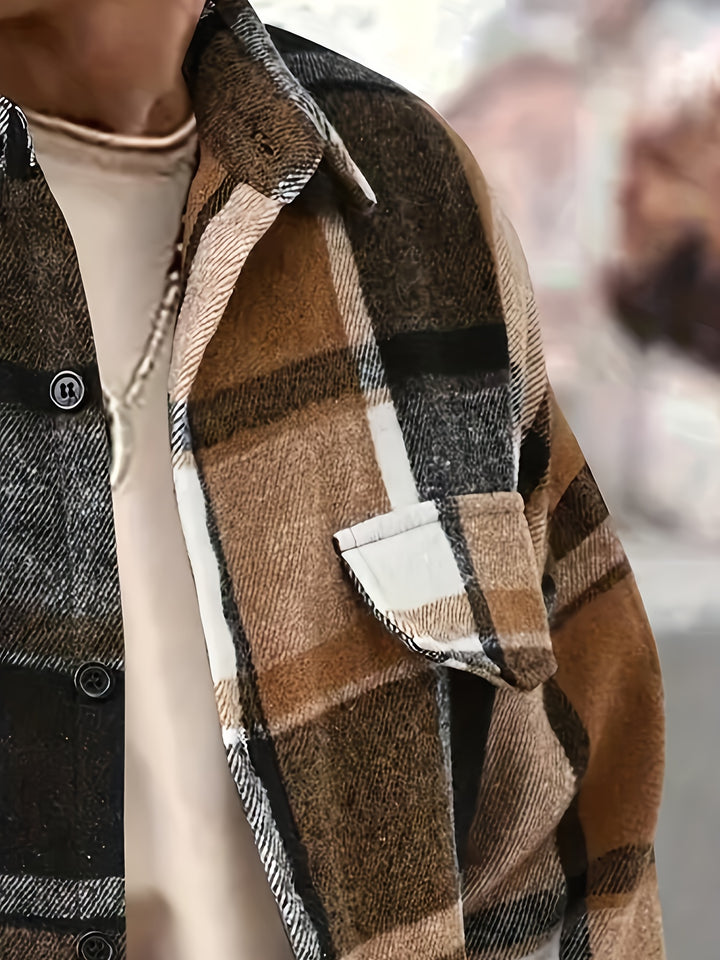 Griffin | Rugged Plaid Overshirt