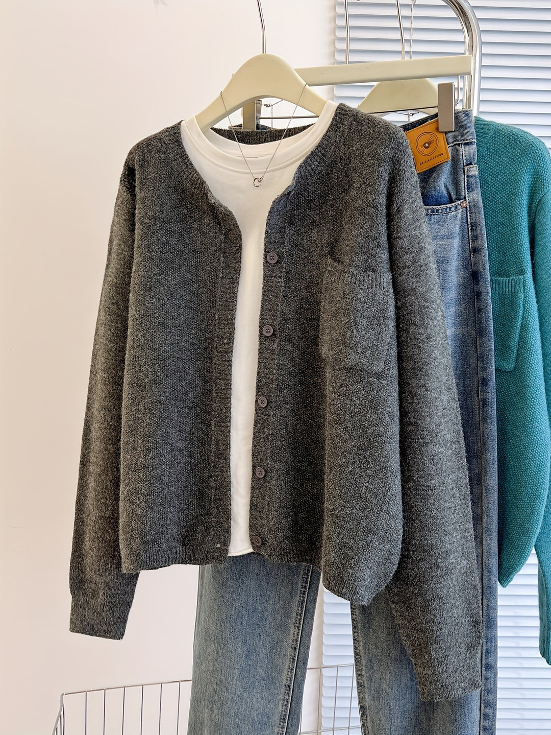 Katherine | Relaxed Button-Front Cardigan