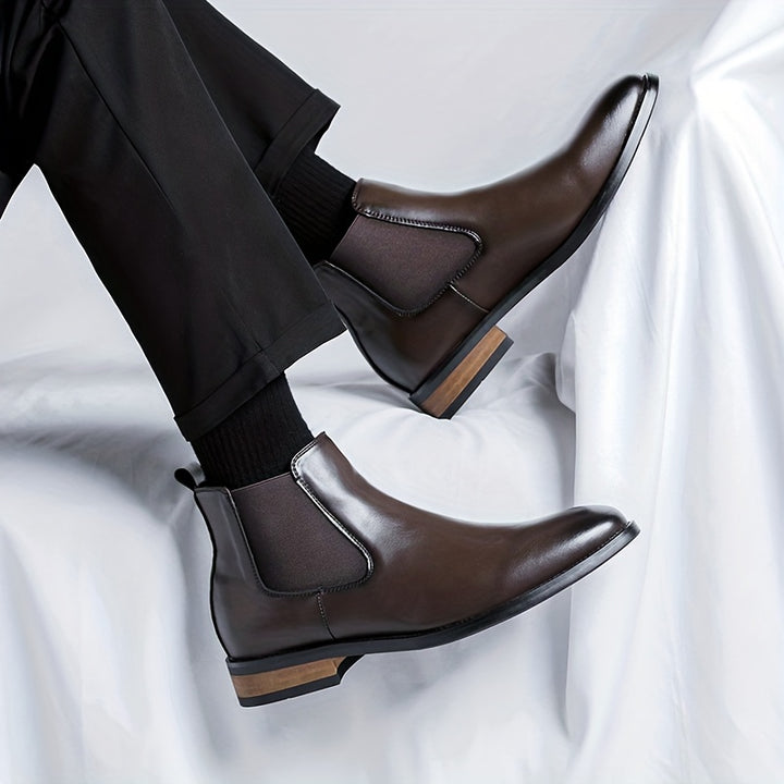 Sebastian | Refined Pointed-Toe Chelsea Boots