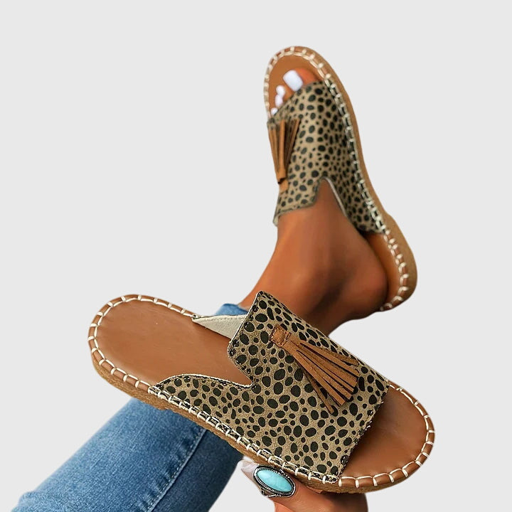 Noreen | Cushioned Comfort Slide Sandals