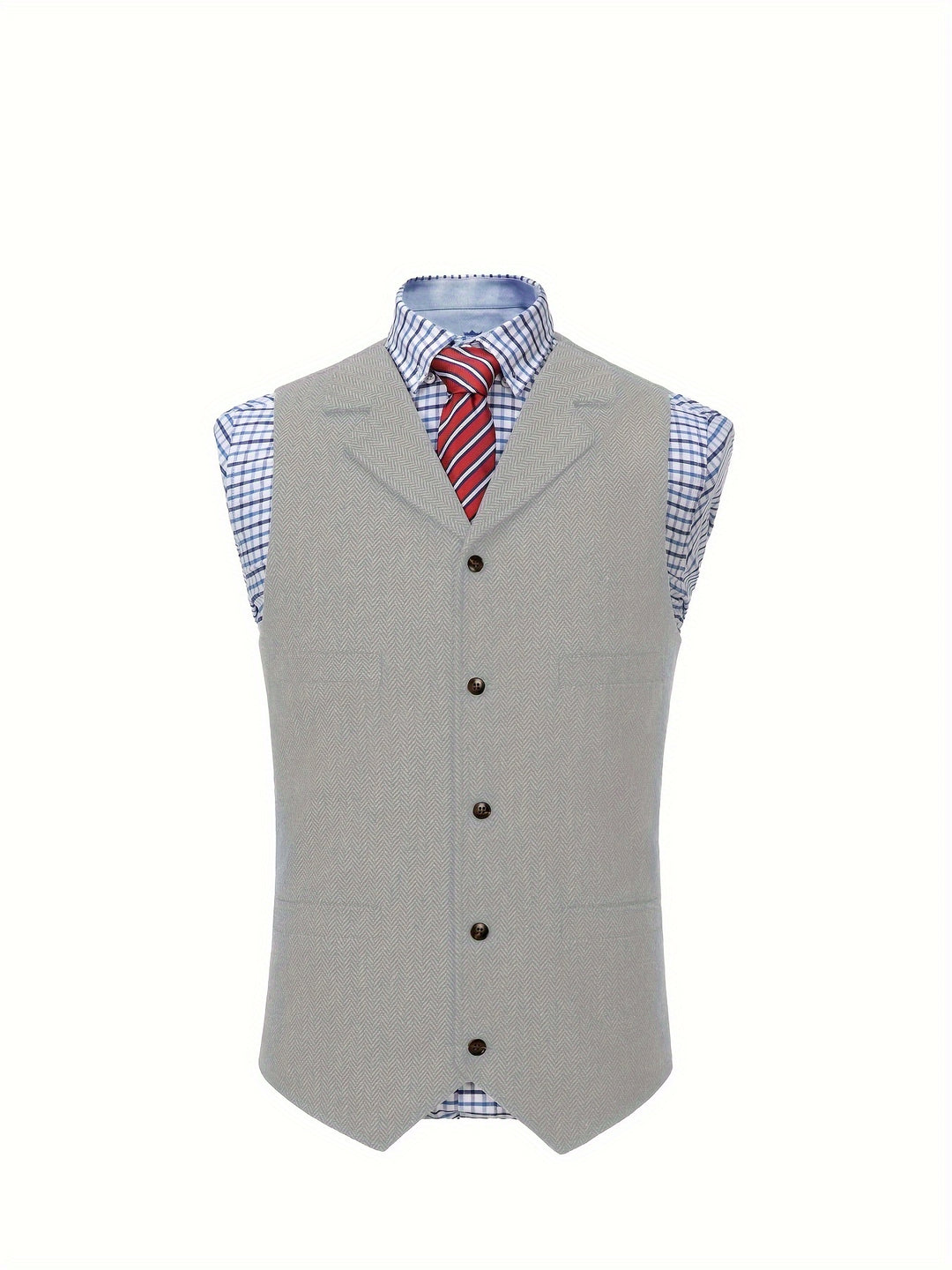 Barnaby | Heritage Herringbone Vest