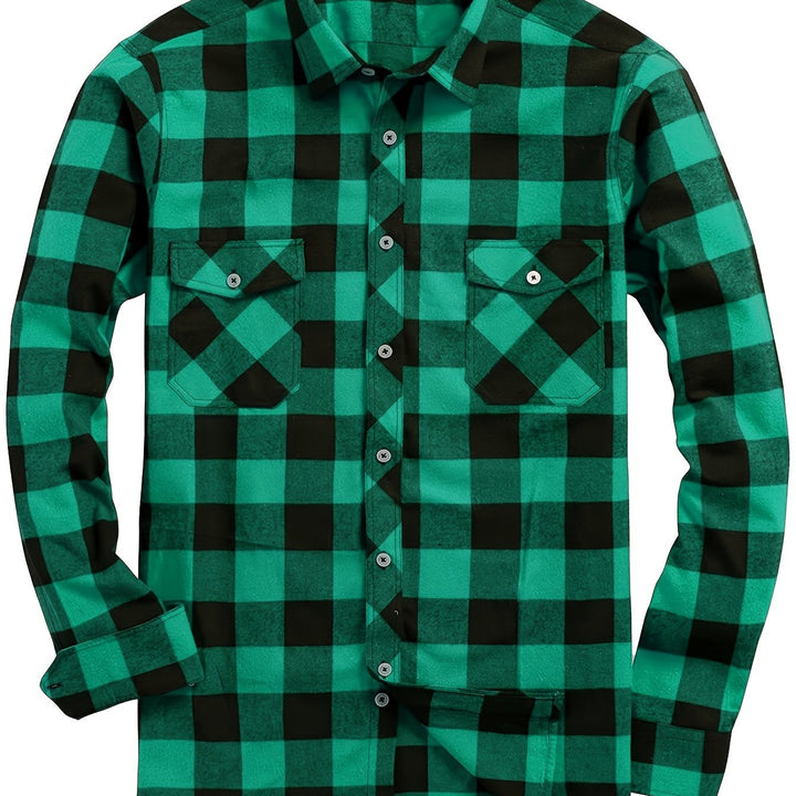 Emory | Rugged Check Button-Up Shirt