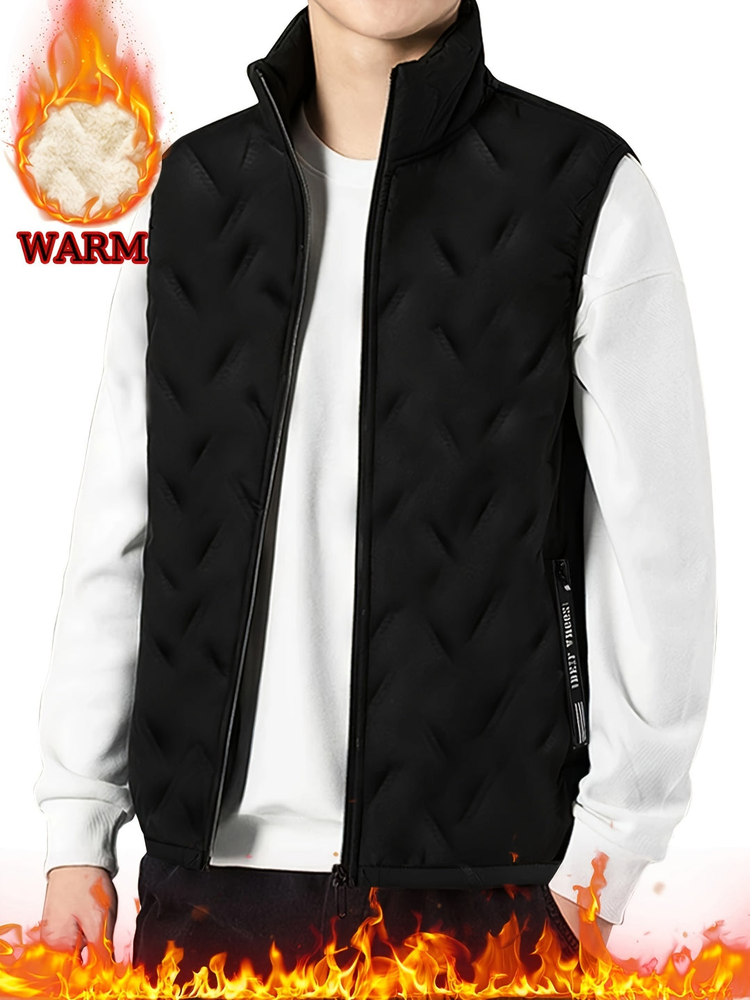 Silas | Insulated Stand-Collar Gilet