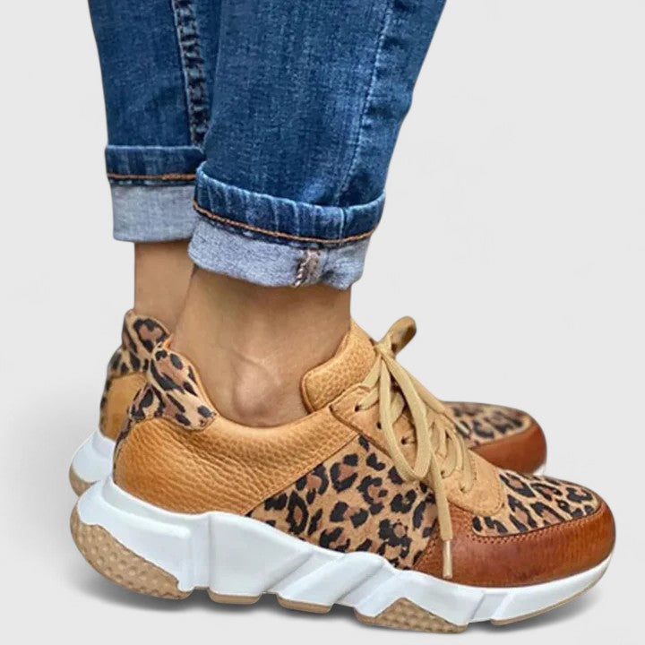 Lily | Women's Leopard Print Comfort Flats