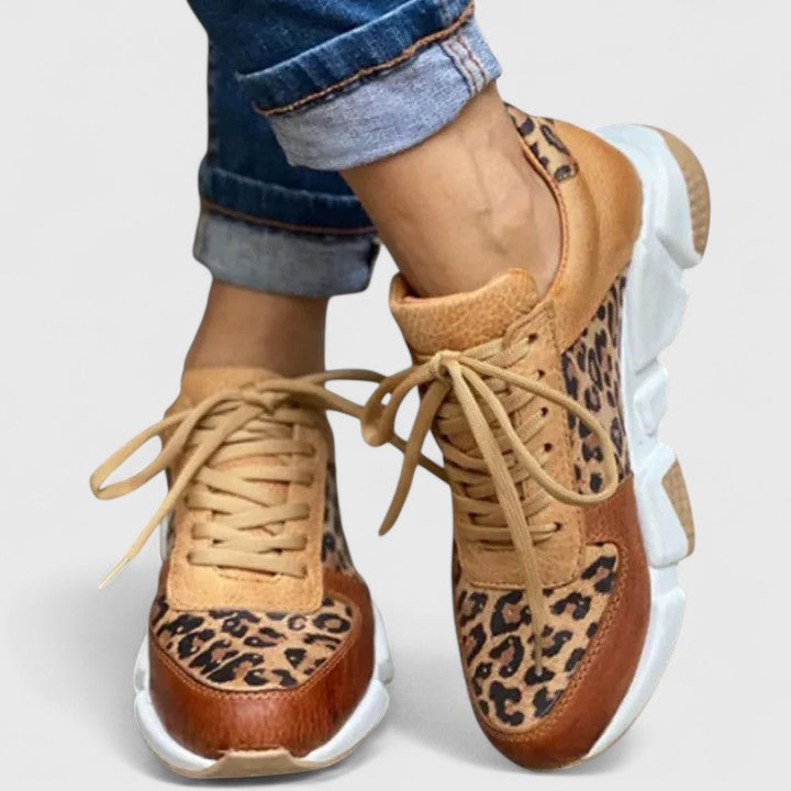Lily | Women's Leopard Print Comfort Flats