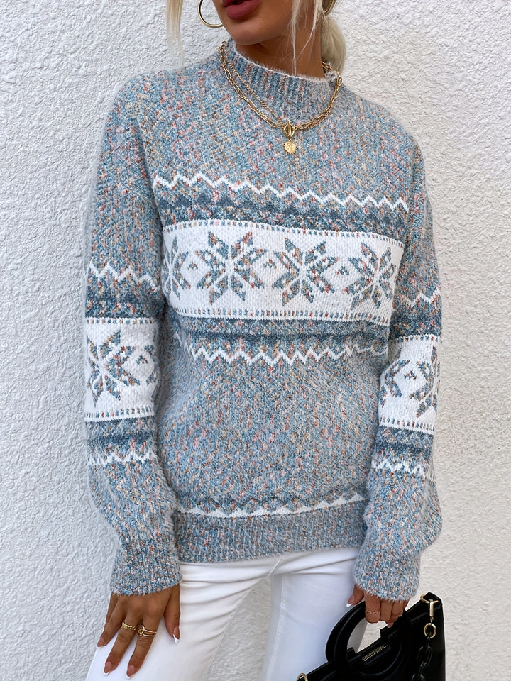 Lorelei | Snowflake Christmas Sweater