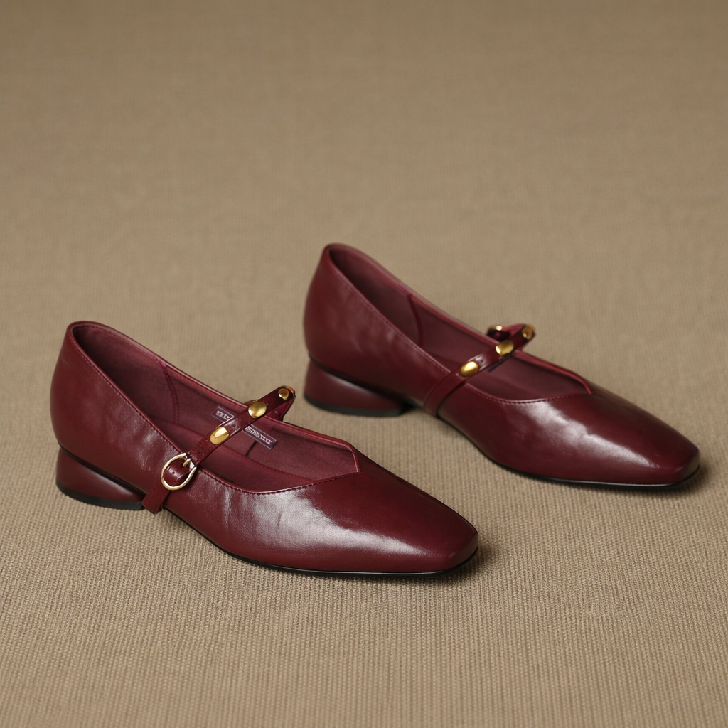 Marceau | Buckled Mary Jane Heels