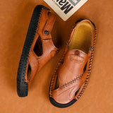 Ferran | Men's Hand-Stitched Closed-Toe Sandal