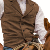 Barnaby | Heritage Herringbone Vest