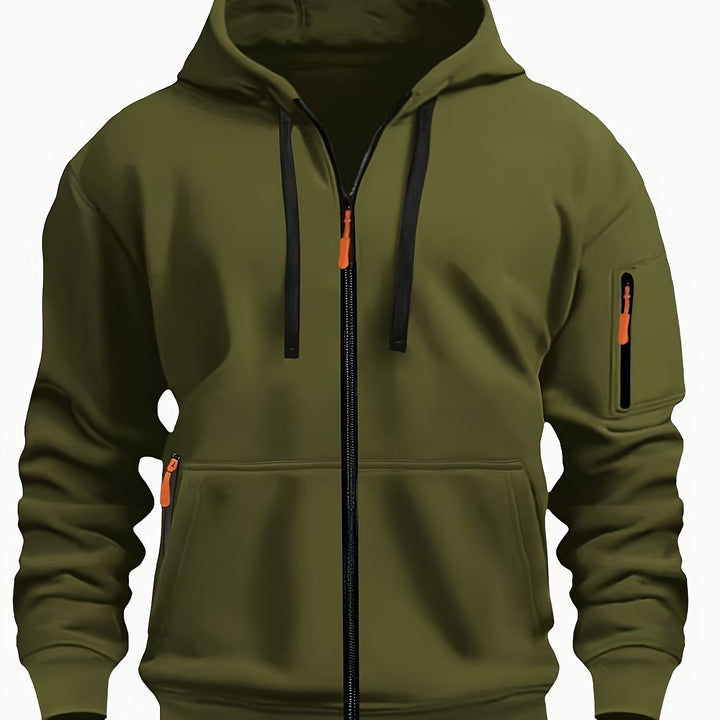 Nolan | Zip-Up Hooded Jacket