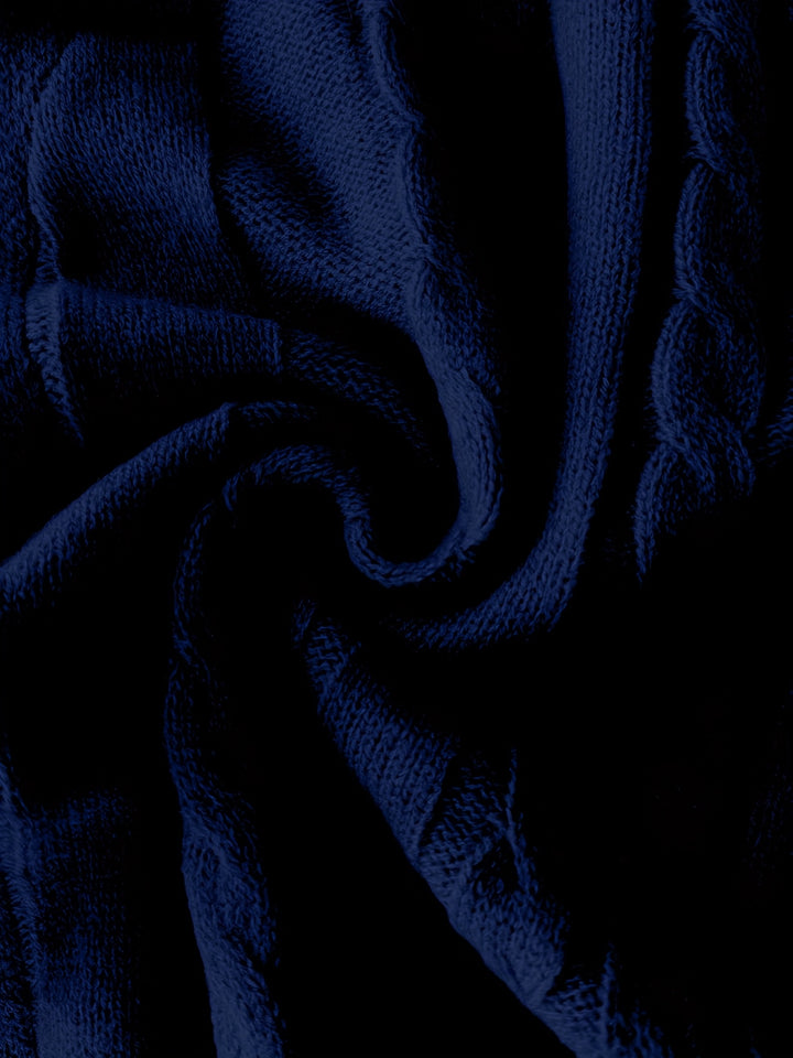 Easton | Cable-Knit Shawl Collar Cardigan