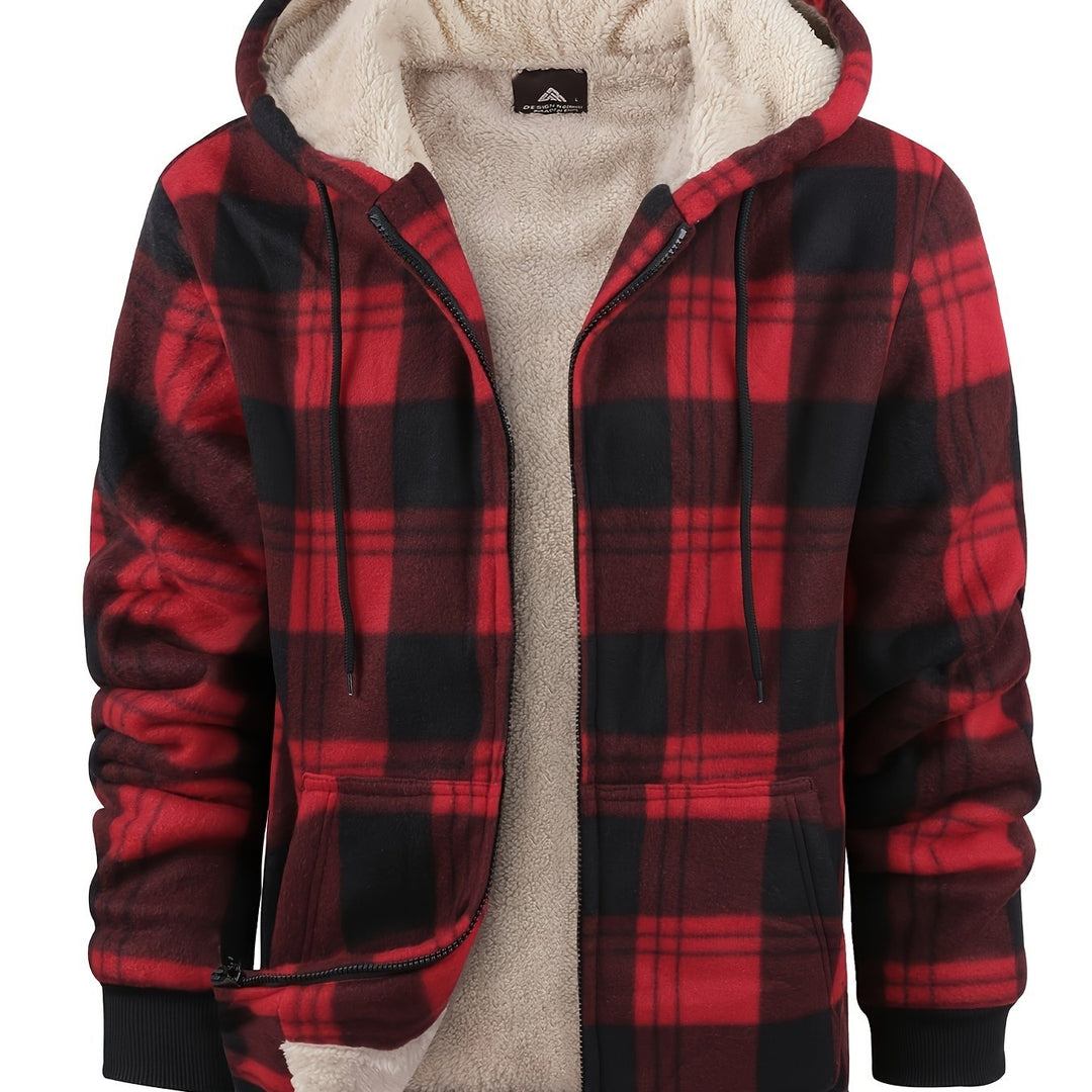 Graham | Cozy Hooded Zip Jacket