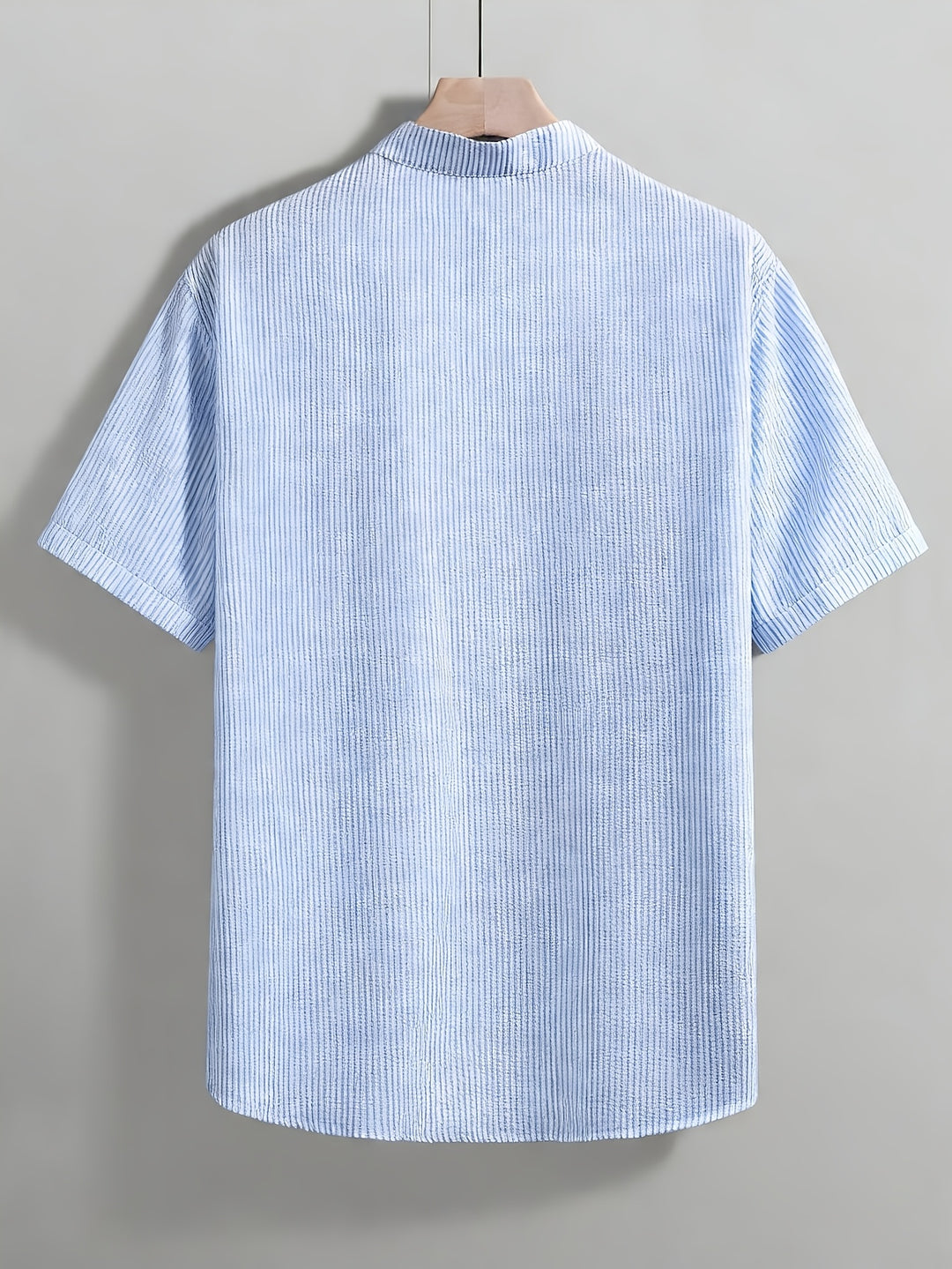 Ledger | Men's Seersucker Striped Short Sleeve Shirt