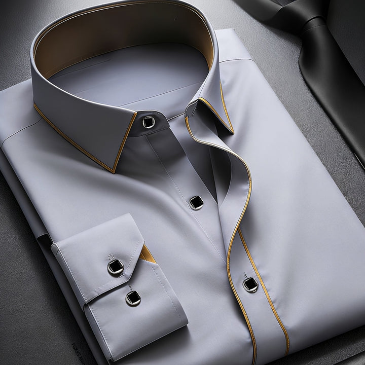 Vance | Men's Slim Fit Long Sleeve Dress Shirt