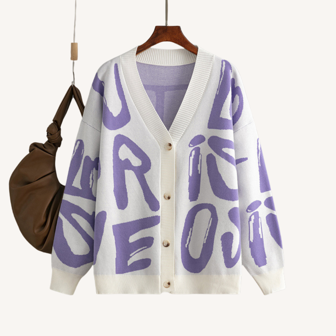 Prudence | Statement-Knit Cardigan